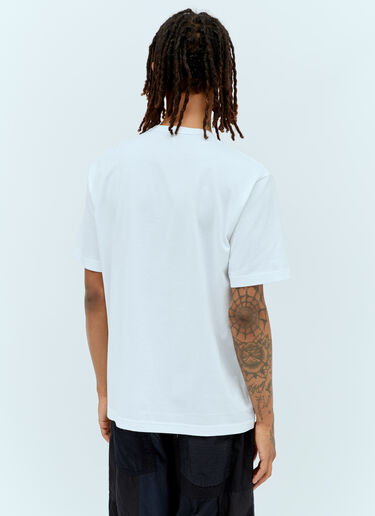 Comme des Garçons Homme Logo Print T-Shirt White cdh0156014
