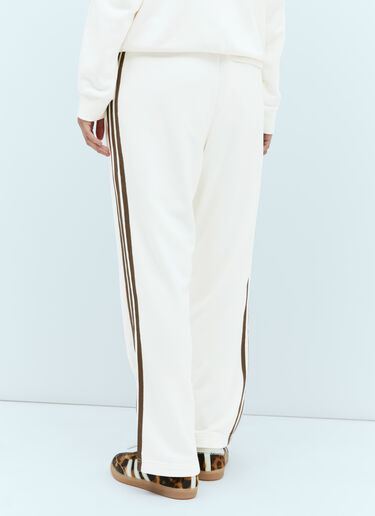 로고 자수 트랙 팬츠 adidas by Wales Bonner 로고 자수 트랙 팬츠 화이트 awb0354011