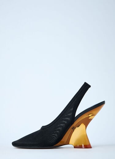 Dries Van Noten Slingback Heels Black dvn0260021