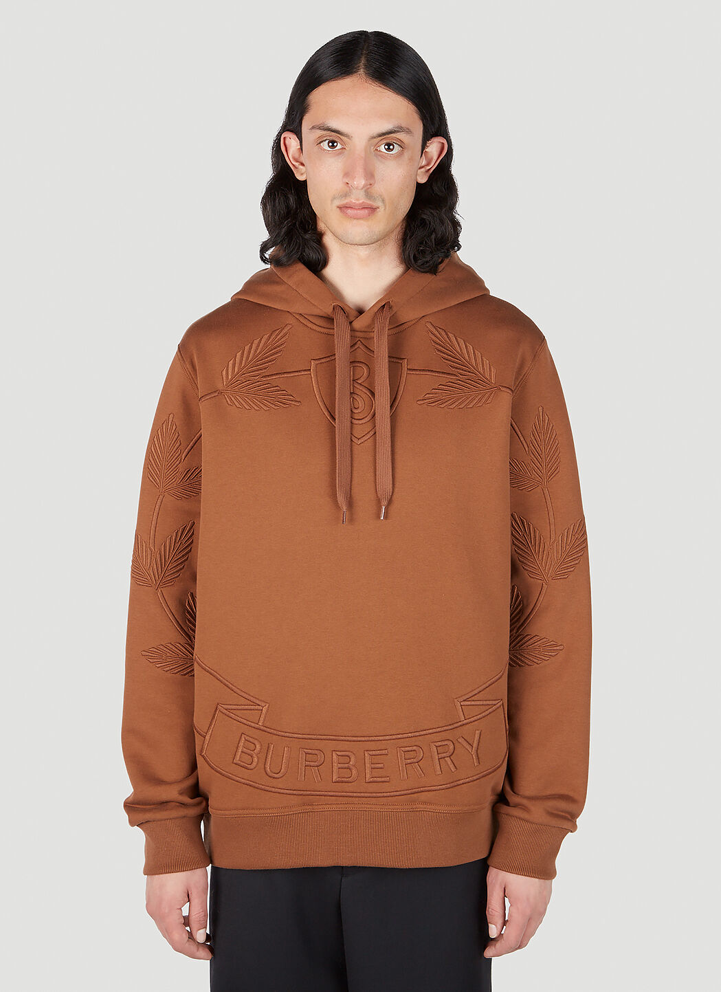 Burberry Haggerston Crest Hooded Sweatshirt LN CC