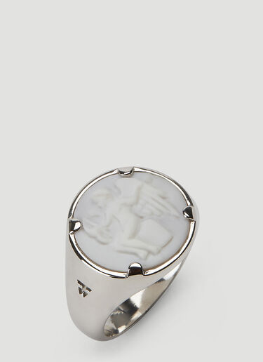 Tom Wood Cameo Eros Ring Silver tmw0143011