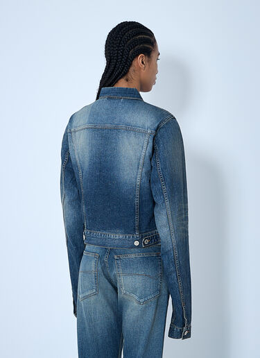 Balenciaga Denim Jacket Blue bal0259062