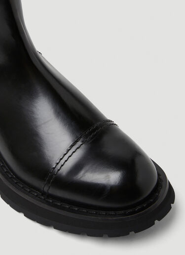Alexander McQueen 切尔西靴 黑 amq0149040