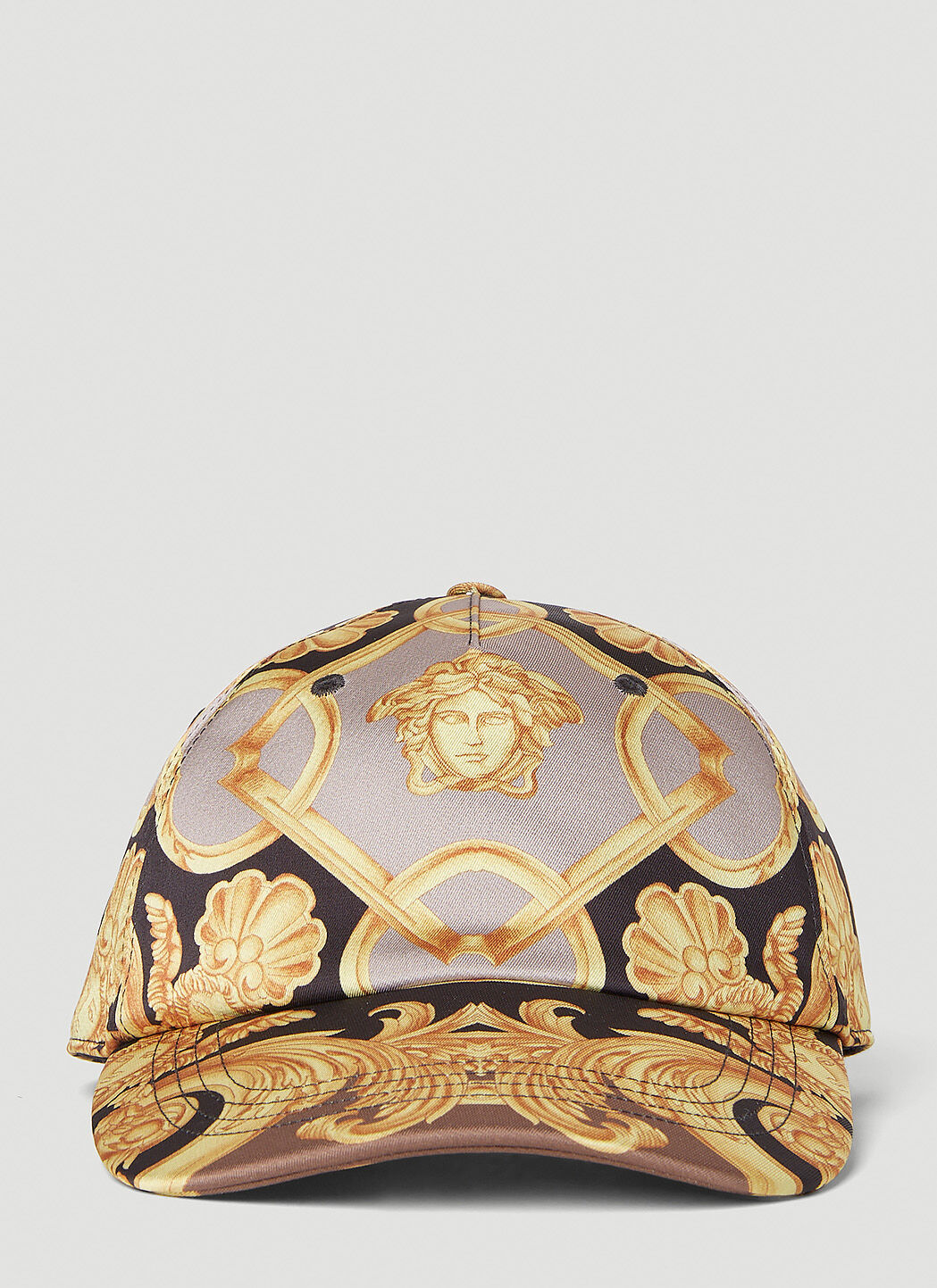 Versace hat gold best sale