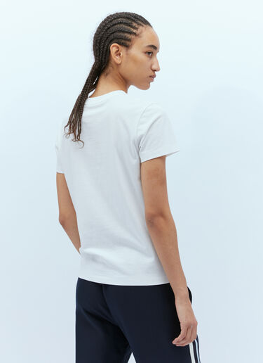 Moncler Logo Embroidery T-Shirt White mon0255031