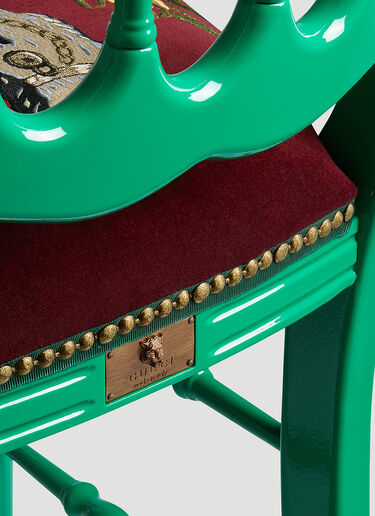 Gucci Francesina Chair Green wps0644041