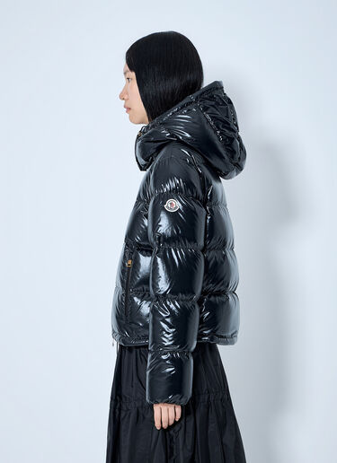 LN-CC® - Moncler: Puffer Jacket with Drawstring Hood - Black Moncler Puffer Jacket with Drawstring Hood Black mon0265065