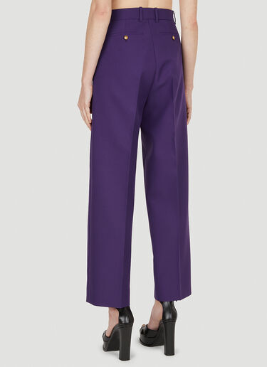 Gucci Gauze Pants Purple guc0251288