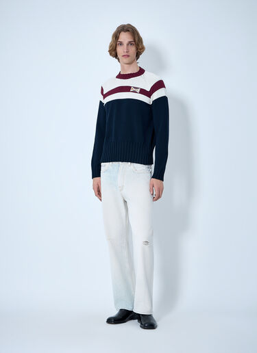 Marni Crew Neck Sweater Navy mni0164003