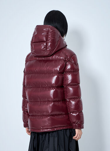 LN-CC® - Moncler: Maire Hooded Down Jacket - Burgundy Moncler Maire Hooded Down Jacket Burgundy mon0265074