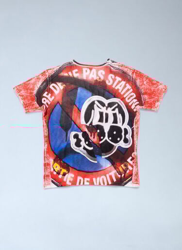 CHITO Logo Motif T-Shirt Red chi0160004