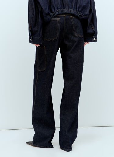 Dries Van Noten 贴袋牛仔裤 蓝色 dvn0256005