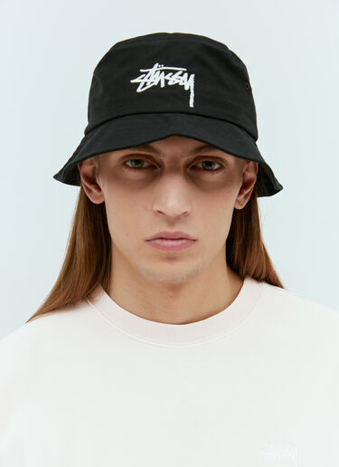 Stüssy Big Stock Bucket Hat Black sts0152067