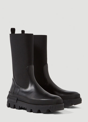 Moncler Neue 切尔西靴 黑色 mon0250038