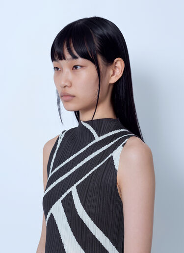 LN-CC® - Pleats Please Issey Miyake: Fold Line Shirt - Brown Pleats Please Issey Miyake Fold Line Shirt Brown plp0266022