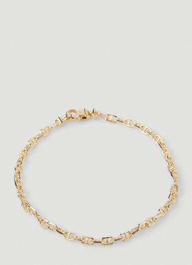 Tom Wood Cable Bracelet Gold tmw0345002