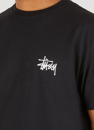 Stüssy Logo Print T-Shirt Black sts0347021