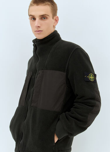 Stone Island Fleece Jacket Grey sto0158020