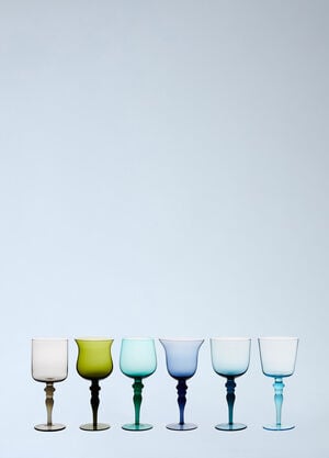 Bitossi Home Set Of Six Glasses Blue wps0692580