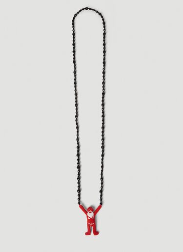 Walter Van Beirendonck Walter 串珠长项链 黑色 wlt0152043