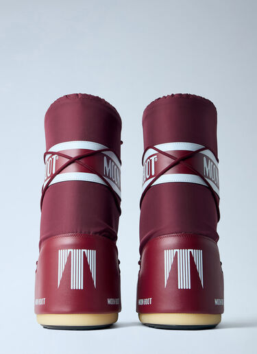 LN-CC® - Moon Boot: Icon Nylon Boots - Burgundy Moon Boot Icon Nylon Boots Burgundy mnb0366004