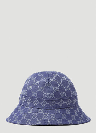 Gucci GG Canvas Bucket Hat Blue guc0253148
