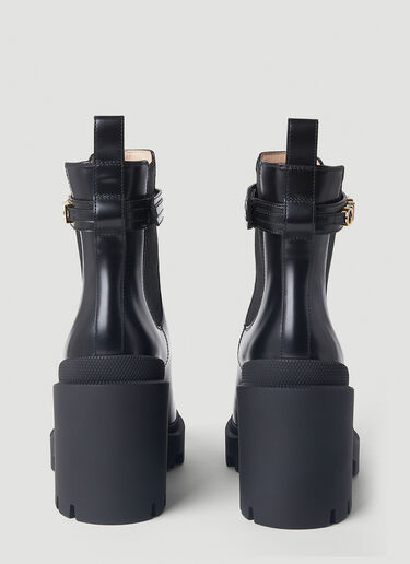 Gucci Trip Heeled Boots Black guc0251170