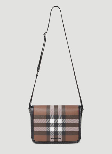 Burberry 스몰 알프레드 메신저 백 브라운 bur0153061