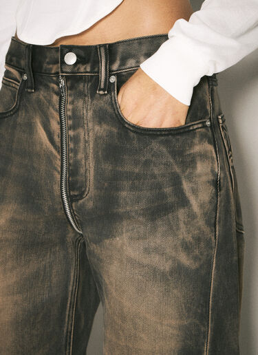 Alexander Wang Balloon Jeans Brown awg0257028