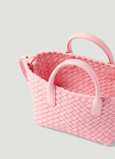 Cabat Mini Tote Bag Bottega Veneta Cabat Mini Tote Bag Pink bov0251015