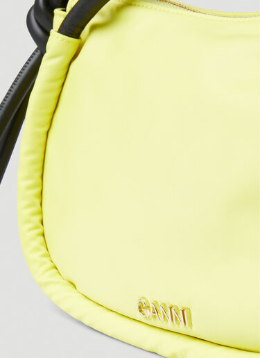GANNI Knot Mini Handbag Yellow gan0251048