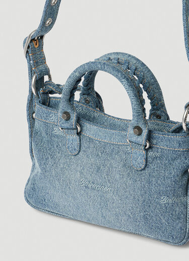 Balenciaga Neo Cagole Small Tote Bag Blue bal0254069