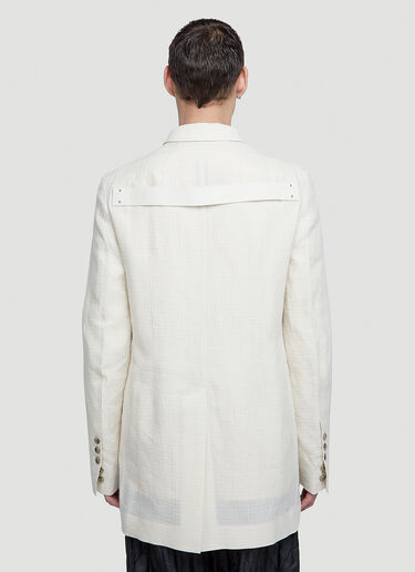 Rick Owens Lido Blazer Cream ric0147001