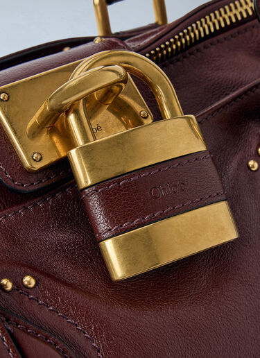 LN-CC® - Chloé: Paddington Grained Shoulder Bag - Brown Chloé Paddington Grained Shoulder Bag Brown chl0265052