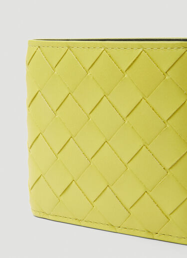 Bottega Veneta Intrecciato Bi-Fold Wallet Yellow bov0148082