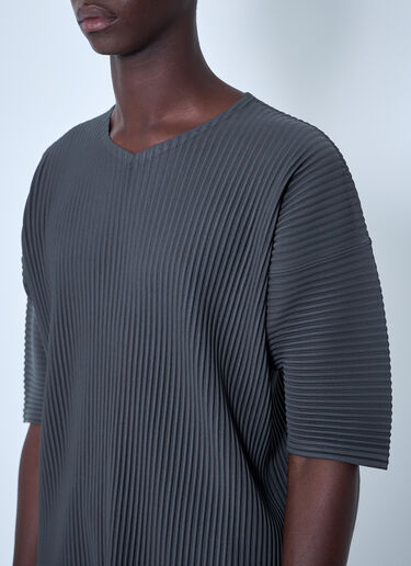 Homme Plissé Issey Miyake 褶裥上衣  灰色 hmp0160015