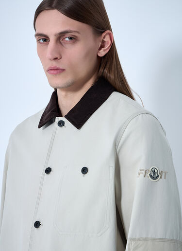 Moncler x FRGMT Hiroshi Fujiwara ゲイケジャケット  ライトグレー mfr0160050
