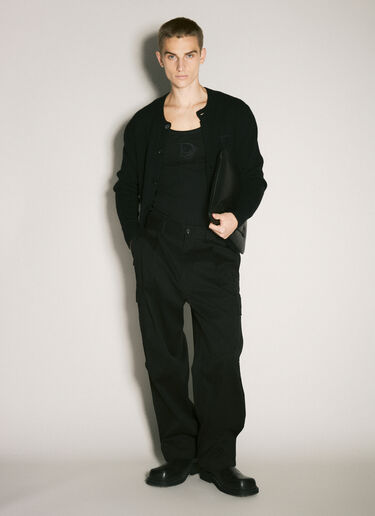 Dolce & Gabbana Twill Cargo Pants Black dol0158004