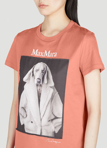 Max Mara Wegman T-Shirt Red max0253053