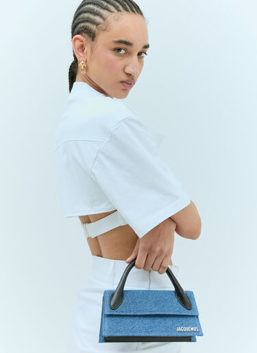 Jacquemus 르 치키토 롱 핸드백 블루 jac0256074