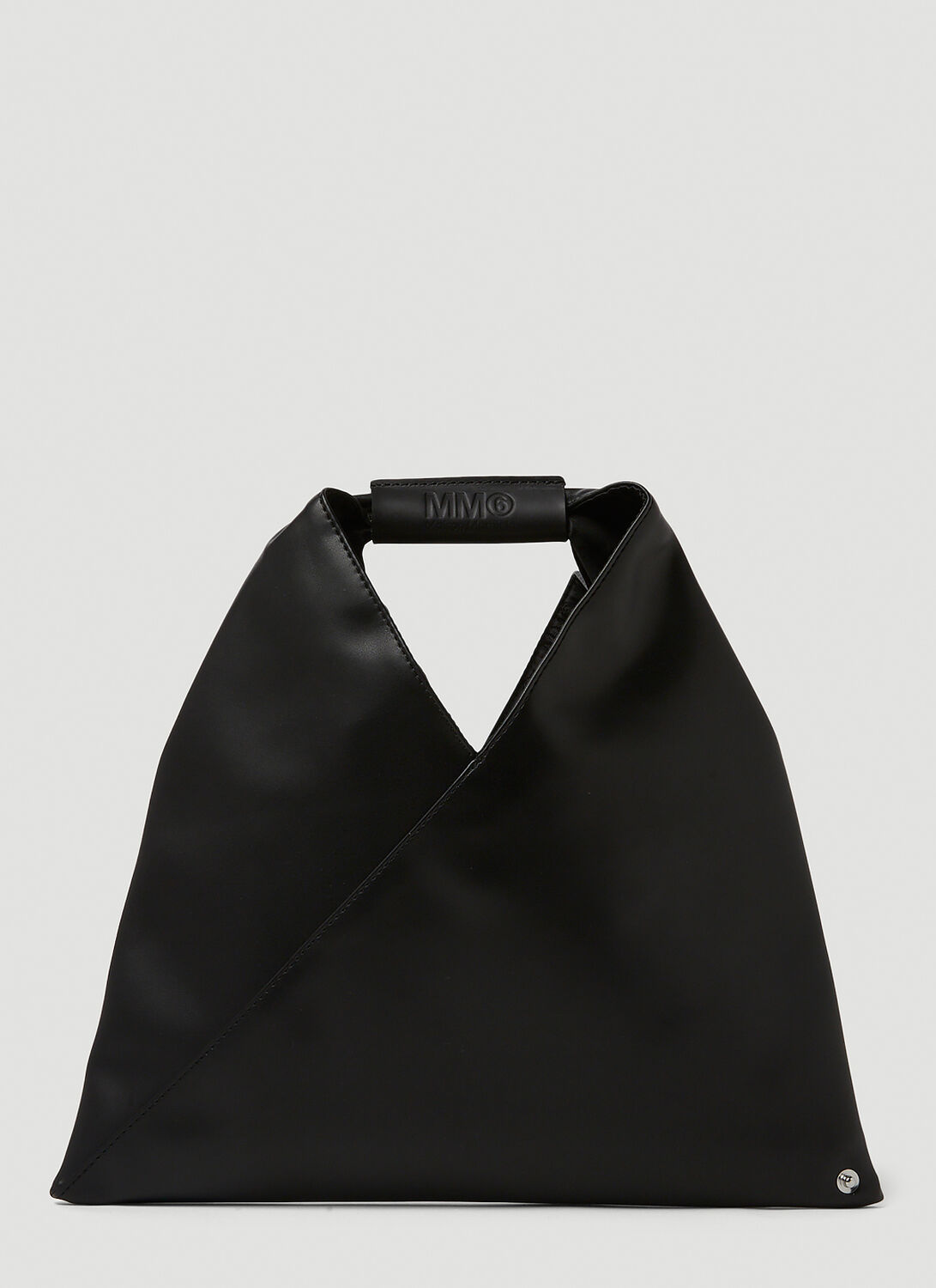 Mm6 Maison Margiela Japanese Leather Mini Bag In Black