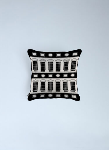 Fornasetti Architettura Cushion Black wps0691880