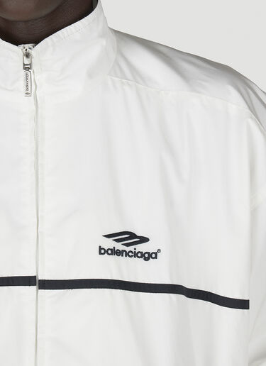 Balenciaga 로고 모티프 트랙 재킷 화이트 bal0154010