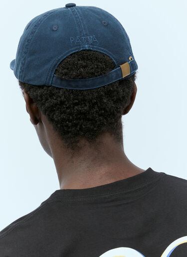 Patta Logo Embroidery Baseball Cap Navy pat0154008