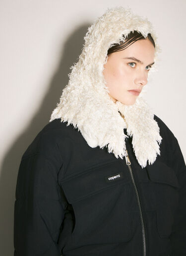 Kiko Kostadinov Carla Knitted Headdress Green kko0258013