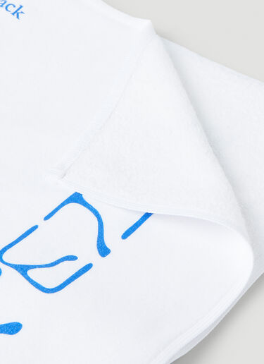 DI PETSA Wet Script Towel White dip0248007