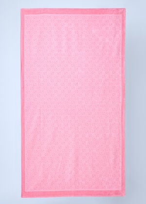 Gucci GG Terry-Cloth Towel Pink guc0259078