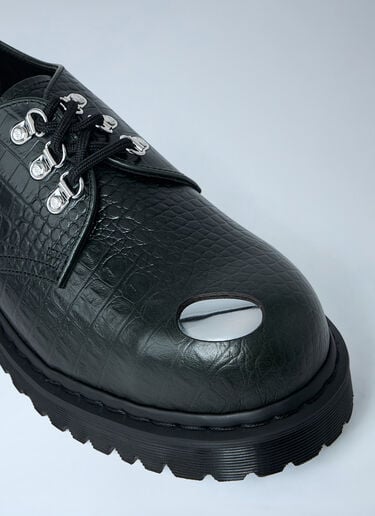 Dr. Martens 1461 Steel Toe 3 Eye Shoe Green drm0362001