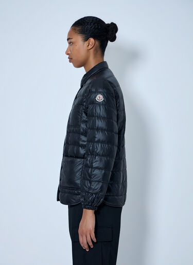 LN-CC® - Moncler: Fouine Down Shirt Jacket - Black Moncler Fouine Down Shirt Jacket Black mon0265063