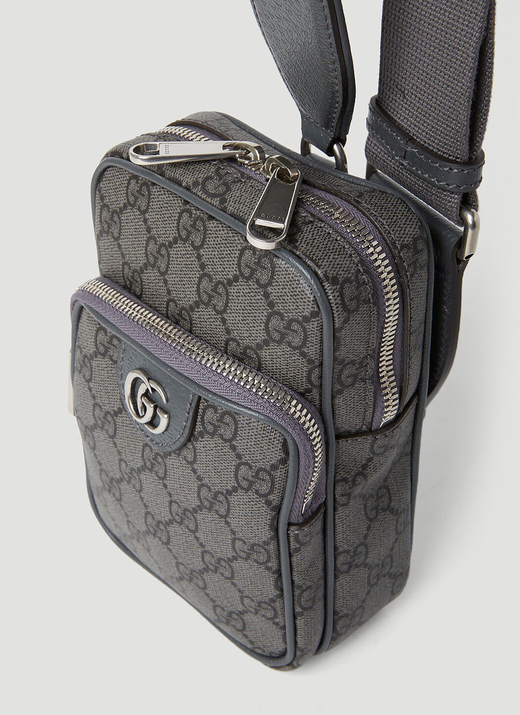 Gucci メンズ [オフィディアGG] ミニクロスボディバッグ の ダークグレー | LN-CC®